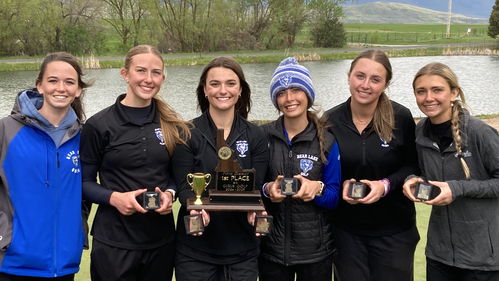 Bear Lake High School girls golf team wins district title